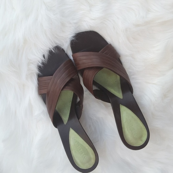 Sesto Meucci brown Sandals sz 9.5m - Picture 3 of 5
